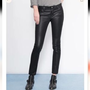 Reiko Noemie real leather pants